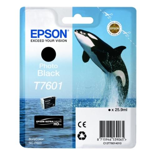 Epson tisková kazeta černá fotografie (C13T76014010 / T7601)
