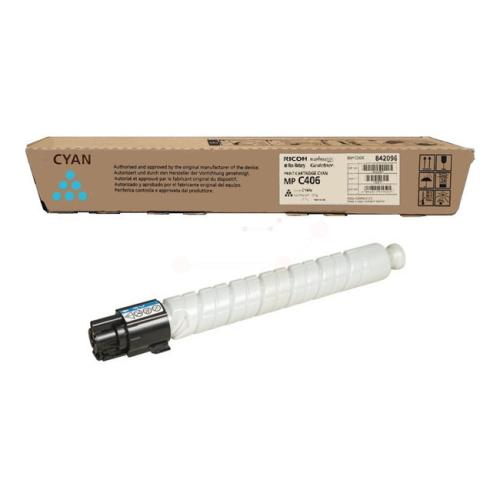 Ricoh tonerová kazeta azurová (842096 / MPC406)
