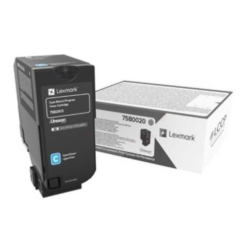 Lexmark tonerová kazeta azurová (75B0020 / 075B0020)