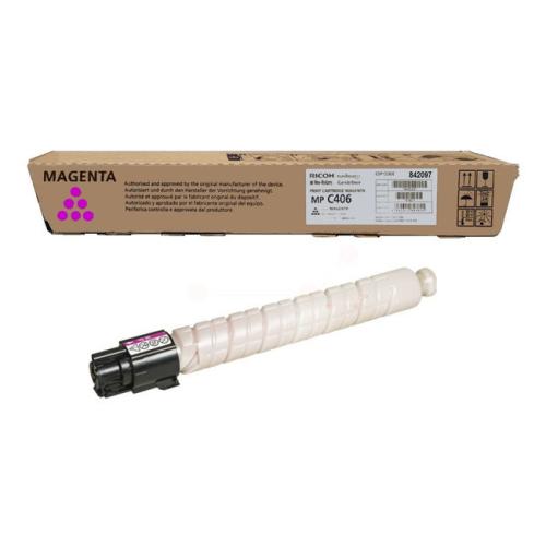 Ricoh tonerová kazeta magenta (842097 / MPC406)