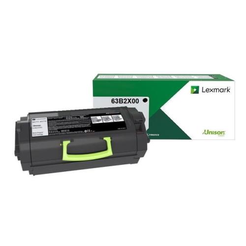 Lexmark tonerová kazeta černá (63B2X00 / 063B2X00) (Vrátit, high capacity)