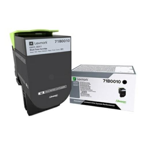 Lexmark tonerová kazeta černá (71B0010 / 071B0010)