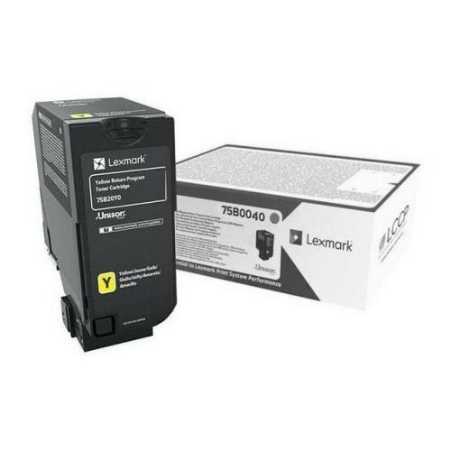 Lexmark tonerová kazeta žlutý (75B0040 / 075B0040)