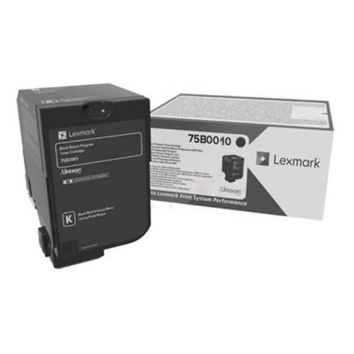 Lexmark tonerová kazeta černá (75B0010 / 075B0010)