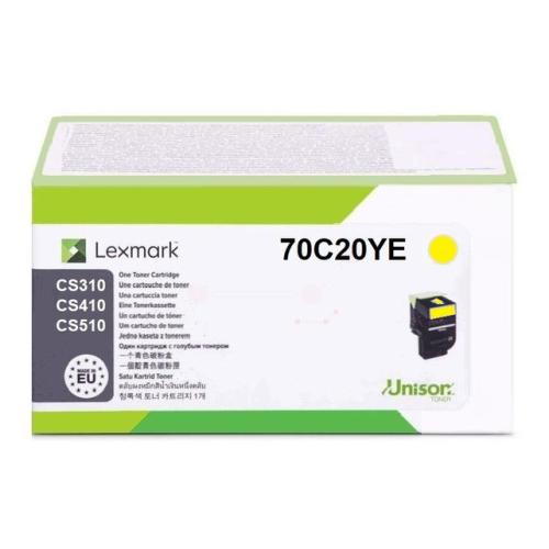 Lexmark tonerová kazeta žlutý (70C20YE / 702Y)