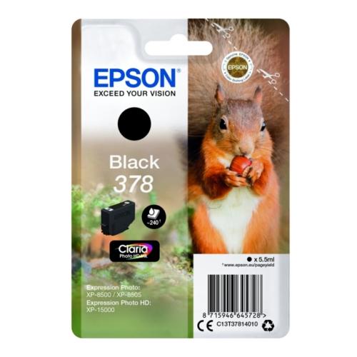 Epson tisková kazeta černá (C13T37814010 / 378)