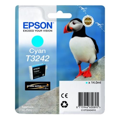 Epson tisková kazeta azurová (C13T32424010 / T3242)