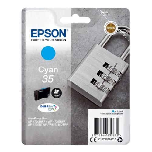 Epson tisková kazeta azurová (C13T35824010 / 35)