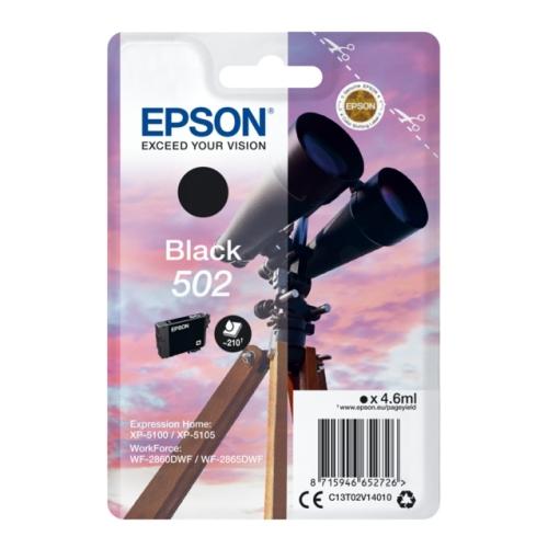 Epson tisková kazeta černá (C13T02V14010 / 502)