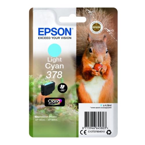 Epson tisková kazeta azurová fotografie (C13T37854010 / 378)