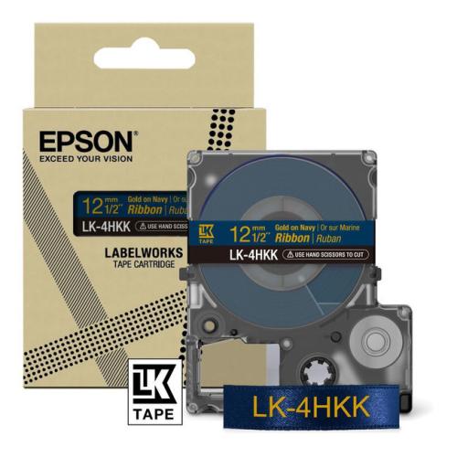 Epson páska do tiskárny blue/zlato (C53S654002 / LK4HKK)