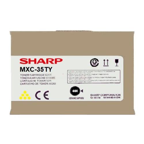 Sharp tonerová kazeta žlutý (MXC35TY)