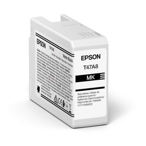 Epson tisková kazeta matná černá (C13T47A80N / T47A8)