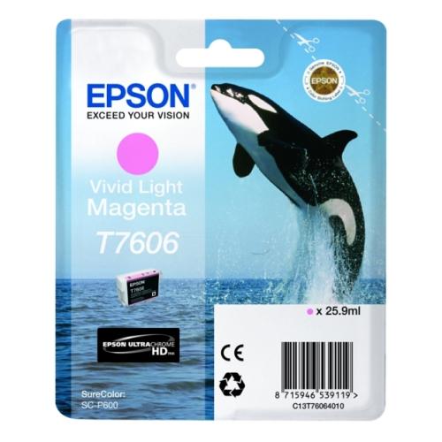 Epson tisková kazeta magenta foto (C13T76064N10 / T7606)