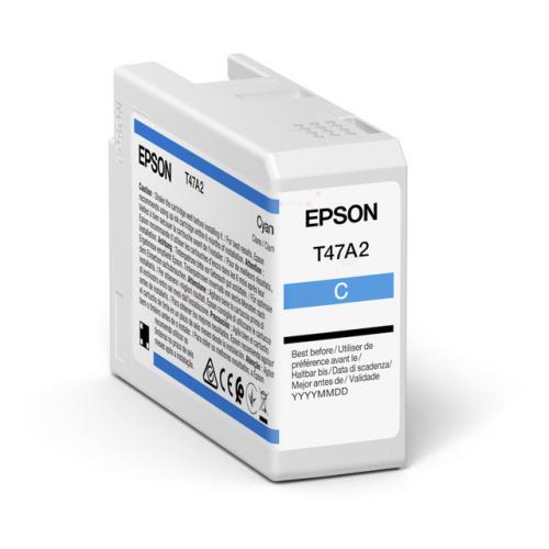 Epson tisková kazeta azurová (C13T47A200 / T47A2)