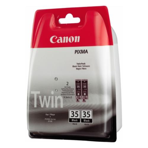 Canon tisková kazeta černá (1509B029 / PGI35BK) (Dvojbalení)