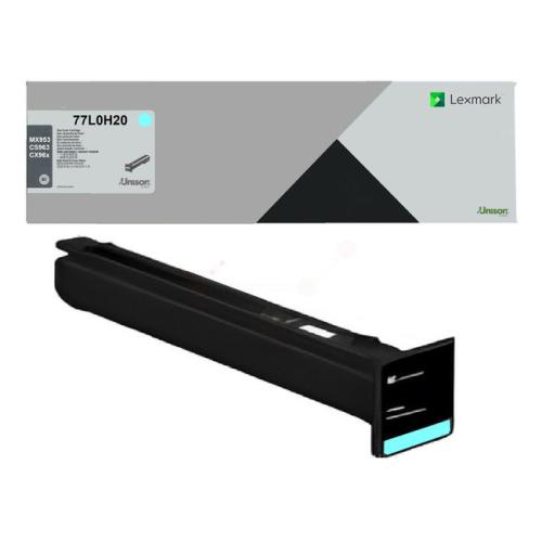 Lexmark tonerová kazeta azurová (77L0H20 / 077L0H20) (high capacity)