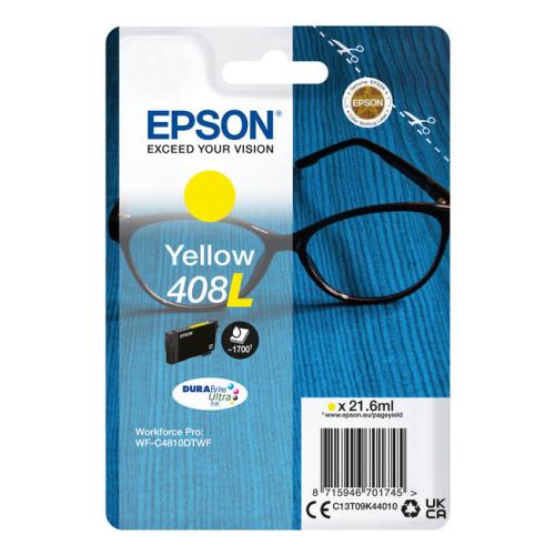 Epson tisková kazeta žlutý (C13T09K44010 / 408L) (high capacity)