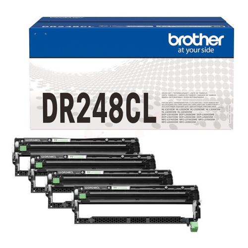 Brother buben černá / azurová / magenta / žlutý (DR248CL) (value pack)