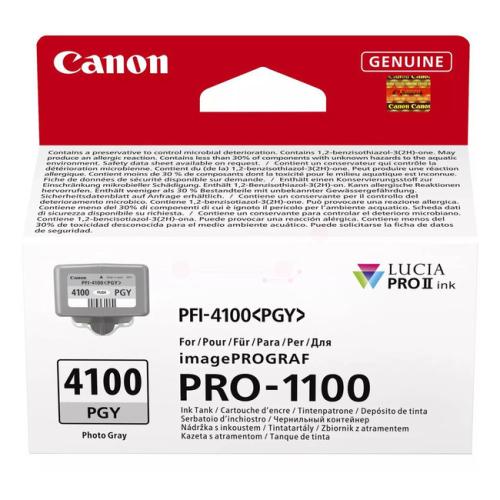 Canon tisková kazeta šedý foto (6784C001 / PFI4100PGY)