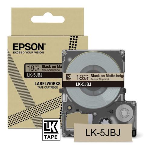 Epson etikety černá (C53S672091 / LK5JBJ)