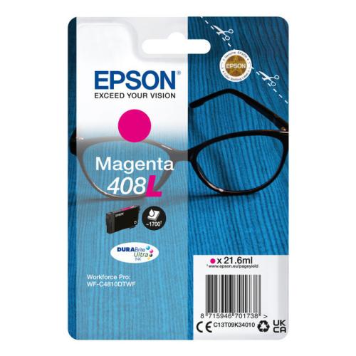 Epson tisková kazeta magenta (C13T09K34010 / 408L) (high capacity)