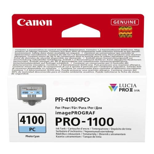 Canon tisková kazeta azurová fotografie (6781C001 / PFI4100PC)