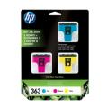 HP tisková kazeta azurová / magenta / žlutý (CB333EE / 363) (multipack)