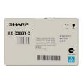 Sharp tonerová kazeta azurová (MXC30GTC)