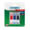 Dymo razítkovací páska černá / červená / modrý (S0847750)