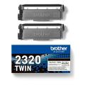 Brother tonerová kazeta černá (TN2320TWIN) (Dvojbalení)